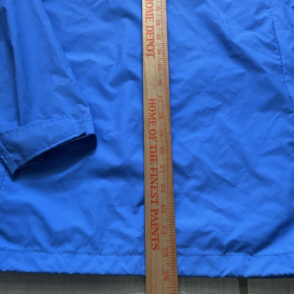 Cabela's Women's Hooded Rain Jacket Sz S Blue Periwinkle - Picture 6 of 8
